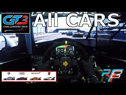 rFactor 2 - GT3 Challengers Pack + All CARS [OSW + Triple Screen]
