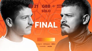 that woman looks uncomfortable. - RIVER' 🇫🇷 vs Colaps 🇫🇷 | GRAND BEATBOX BATTLE 2021: WORLD LEAGUE | Grand Final