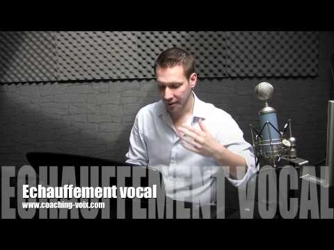 Cours de chant : échauffement vocal
