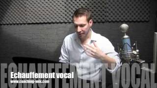 Cours de chant : échauffement vocal