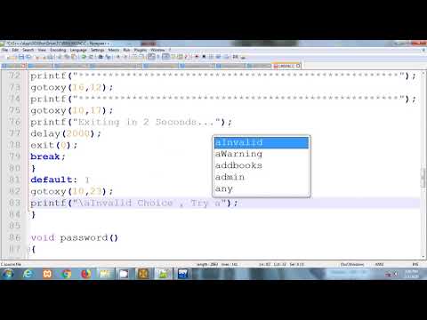 1 Library Management System in C Language | By Pankaj Panjwani