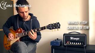 Video thumbnail for Amplificador de guitarra Wangs VT-15H Gain test by LAMA INSTRUMENTS OFICIAL