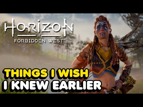 Things I Wish I Knew Earlier In Horizon Forbidden West (Tips & Tricks)