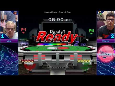 Let's Go SGF #1 Melee - Vista (Captain Falcon) vs. Shinobi (Fox) - LF