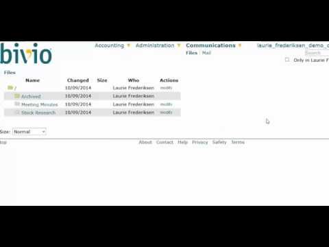 Adding and Deleting Files in Your bivio Investment Club File Storage Area