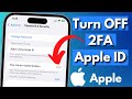 How to Turn Off Two-Factor Authentication For Your Apple ID on iPhone