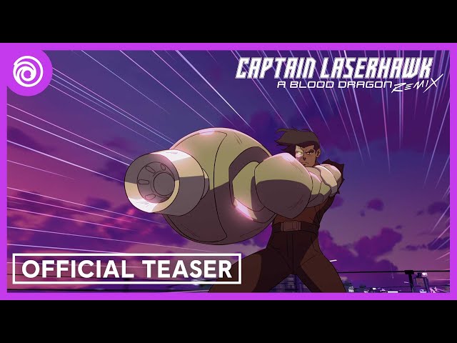Titulný obrázok Youtube videa s názvom Captain Laserhawk: A Blood Dragon Remix | Official Teaser