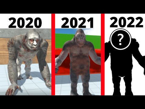 EVOLUTION OF GORO THE GIANT IN ARBS  2020  2022  -  ANIMAL REVOLT BATTLE SIMULATOR
