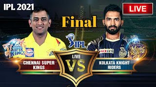 LIVE - IPL 2021 Live Score, CSK vs KKR Live Cricket match highlights today