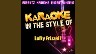 Don't Stay Away (Till Love Grows Old) (Karaoke Version)
