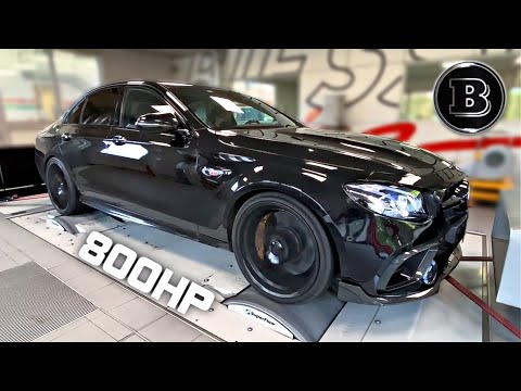 BRABUS 800 Mercedes AMG E63 S Doing LOUD DYNO PULLS 💥 |  800HP 4.0 V8 Bi-Turbo Sounds!