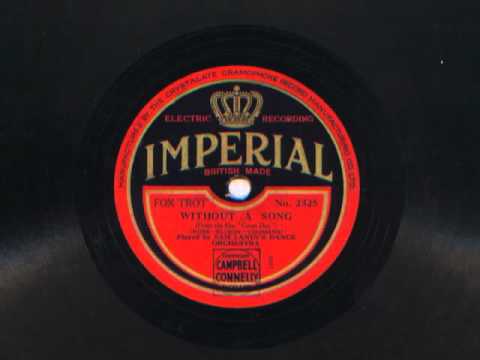 Without A Song by Sam Lanin's Dance Orchestra, 1929