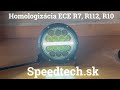 LED pracovné svetlo - 14x5W LED s pozičným svetlom / 10-30V / ECE R7, R10, R112 (ø152x82mm) - Video Youtube