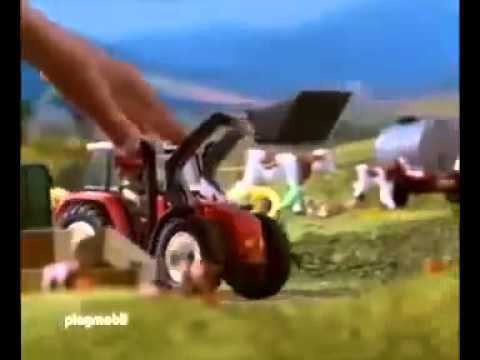 ▶ Playmobil - Großer Bauernhof - 4490 & Country Bauernhof Bauer Traktor - 5121