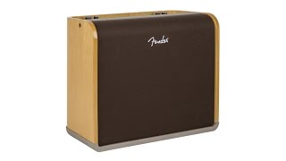 Video thumbnail for Fender Acoustic Pro 200-watt Acoustic Amplifier Demo by Sweetwater by Sweetwater