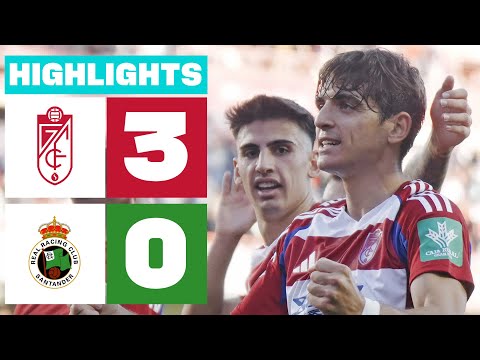 GRANADA CF 3 - 0 R. RACING CLUB I HIGHLIGHTS LALIGA HYPERMOTION