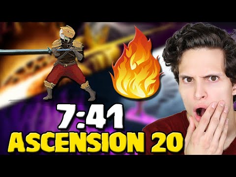 7:41 Ironclad Ascension 20 Speedrun! [PB] | Slay The Spire