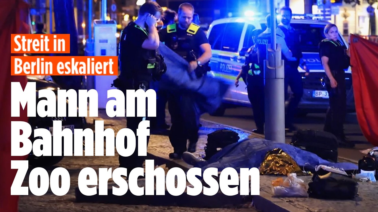 Tödliche Schüsse in Berlin: Streit vor Bahnhof Zoo eskaliert – Clan-Mitglied stirbt noch am Tatort