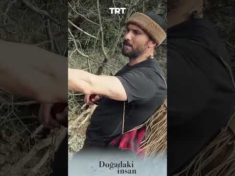 Serdar Kılıç, mahsur kalan köpek için 25 metrelik kanyona iniyor #doğadakiinsan #serdarkılıç #trt