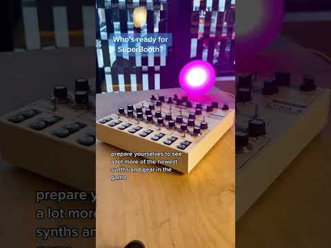 SuperBooth starts tomorrow! #superbooth #superbooth2023 #synth #musicproducer #moogaudio #shorts