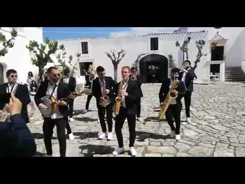 Live Wedding Band Puglia Italy - The Jay Walkers (Roaming Brass Music)
