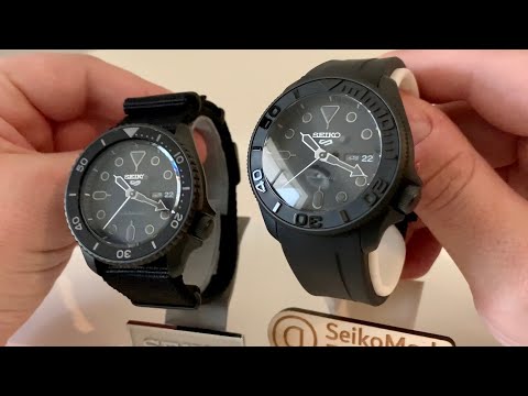 5KX Blackout [SRPD79K1] Seiko Base and Mod Review! @svkwatches.ae