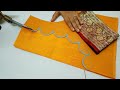 Paithani Saree Blouse Back Neck Design Blouse Cutting And Stitching Back Neck Blouse Design