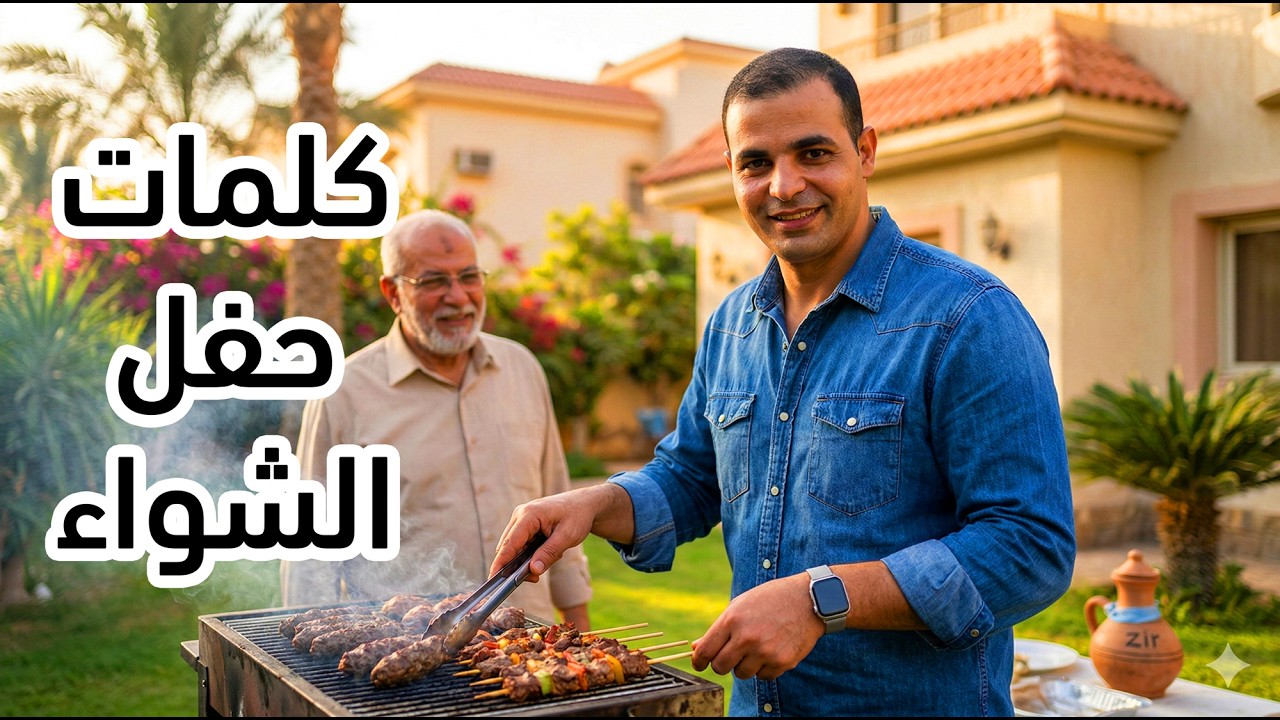 كورس اهم ٥ الاف كلمة في اللغة الإنجليزية : المضارع التام : كلمات حفل العشاء