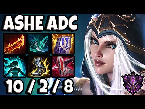 Ashe vs Caitlyn [ ADC ] Lol Korea Master Patch 11.23 ✅