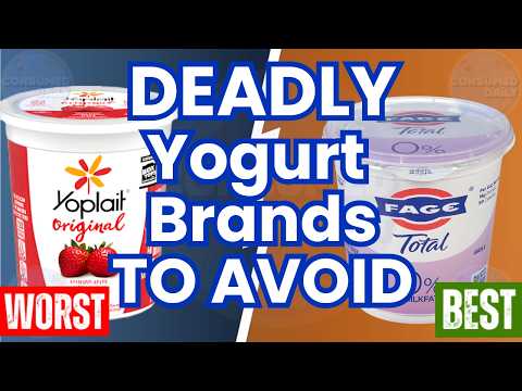 NEVER Buy These 8 Yogurts Again (Except These 2 Brands)
