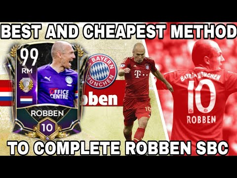 FIFA MOBILE 21 | ROBBEN END OF ERA SBC | BEST AND CHEAPEST METHOD
