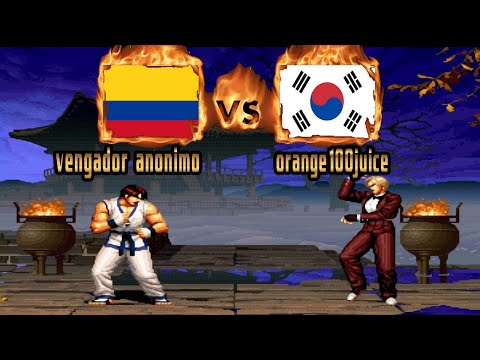 King of Fighters 94 - vengador anonimo (COL) VS (KOR) orange100juice [kof94/Fightcade] キングオブファイターズ94