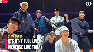 Download lagu 🔴 [MULTI SUB] BTS OT-7 Full Weverse Live 🔴 Today 💜 31.03.2026 Full Live Today mp3