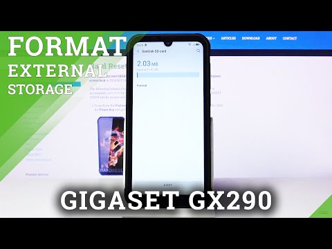 How to Format SD Card in GIGASET GX290 – Format Memory Card