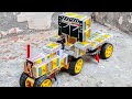 How To Make DJ Tractor At Home Diy Matchbox Tractor