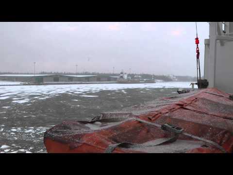 MS "Anna Sirkka" 2012  -  "Kleine Eisfahrt" und Landgang in Gävle