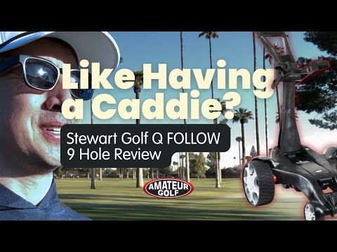 This Golf Cart Follows You Like a Caddie | Stewart Q Follow Review