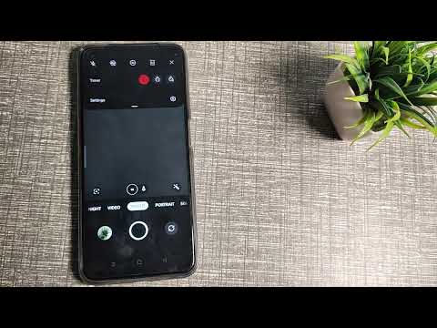 How to use camera photo click timer in OPPO A74 5G , camera mobile setting