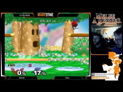 Warpzone Melee - Gurvan (C.Falcon) Vs. Yano (Falco, C.Falcon) - Winners Round 1