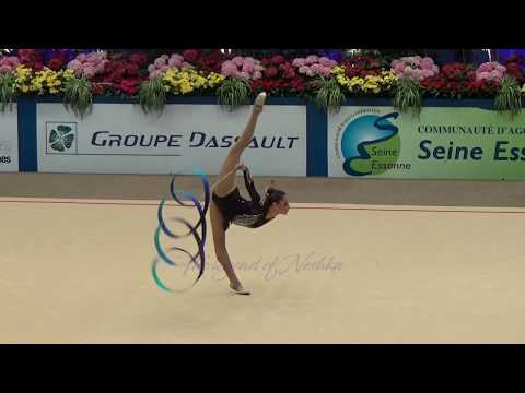 Karla DIAZ ARNAL (MEX) ribbon - 2015 Corbeil senior AA