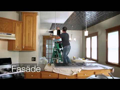Fasade Ceilings-an Affordable, DIY Project
