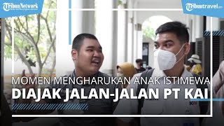 PT KAI Beri Hadiah Liburan Spesial ke Semarang untuk Anak Penyandang Disabilitas Pecinta Kereta Api