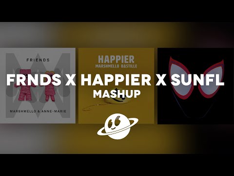FRIENDS x HAPPIER x SUNFLOWER [Mashup] | Marshmello, Post Malone, Bastille, Swae Lee, Anne Marie