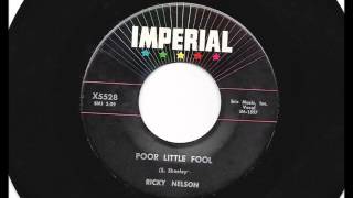 Poor Little Fool , Ricky Nelson , 1958 Vinyl 45RPM