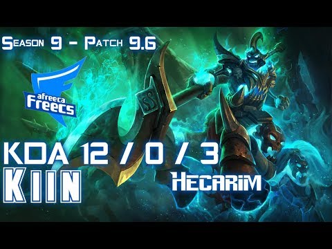 AFs Kiin HECARIM vs SYLAS Top - Patch 9.6 KR Ranked