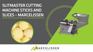 Cutting machine for potatoes and vegetables, Food cutter, sticks, french fries and slices Slitmaster