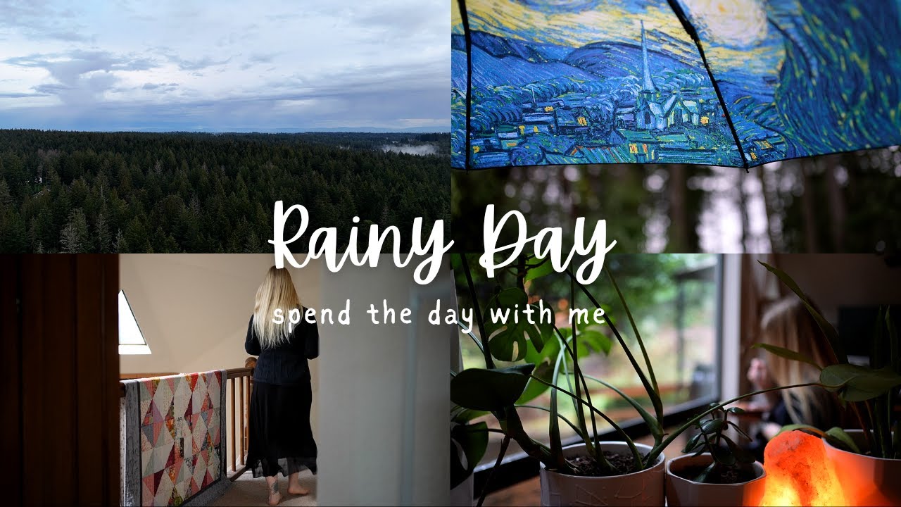 Cozy Rainy Day at Home 🌧️ | Slow Living in Washington State | silent vlog