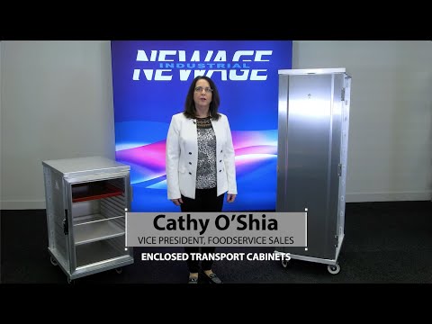 New Age 97747 Universal Transport Cabinet, mobile, full height, (13) pair angle runners, heavy duty base