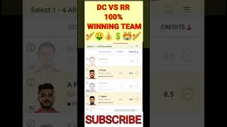 DC vs RR Dream11 Team | DC vs RR Dream11 IPL T20 22 Apr | DC vs RR Dream11 Today Match Prediction