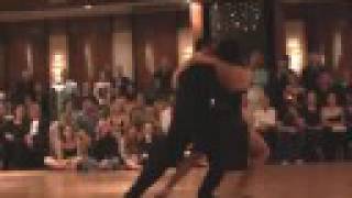 Esteban Moreno & Claudia Codega at Nora's Tango Week 2008 2